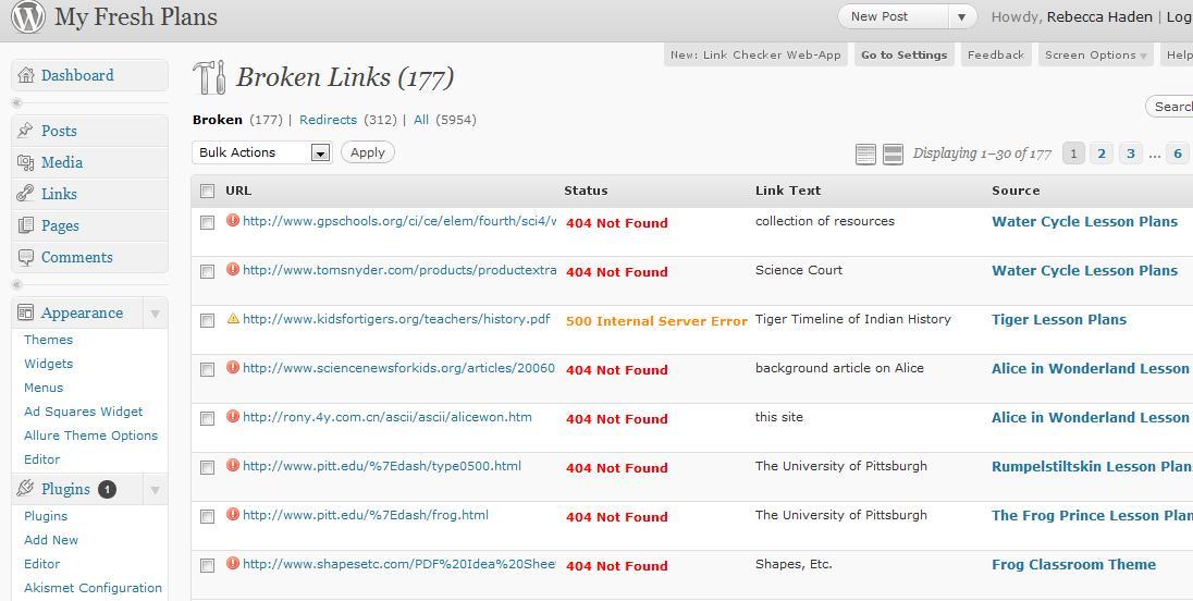 Plugin Review: Broken Link Checker