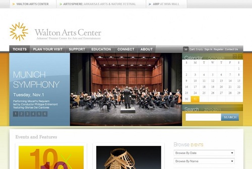 arts website