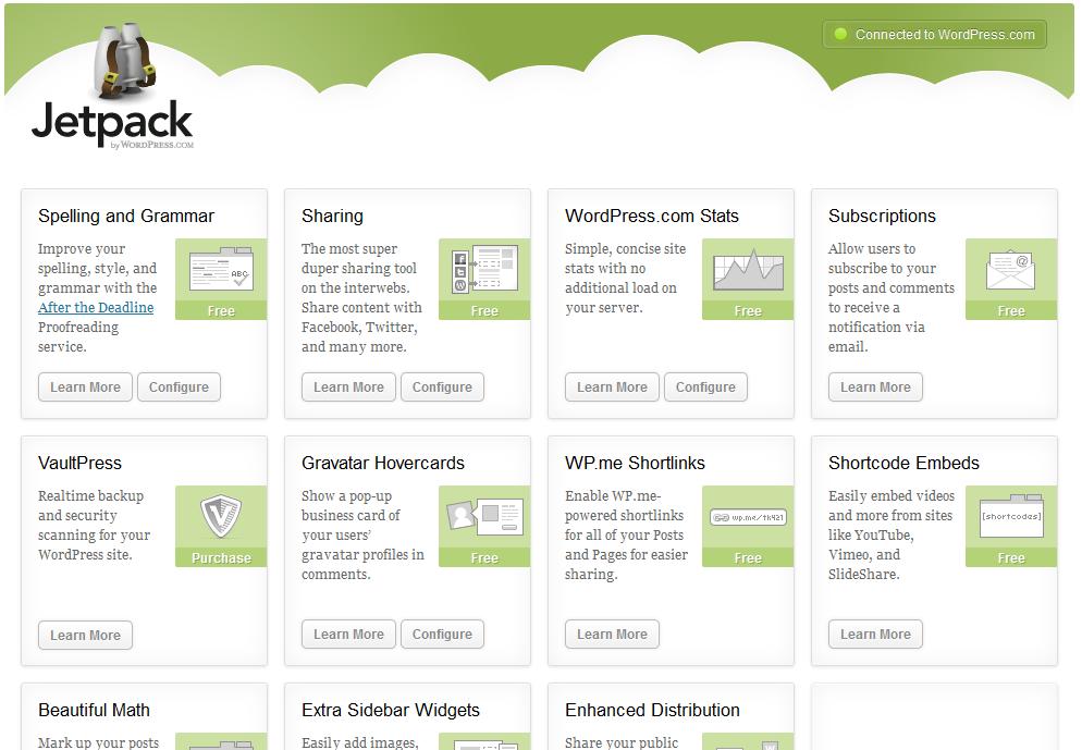 Jetpack for WordPress Sites