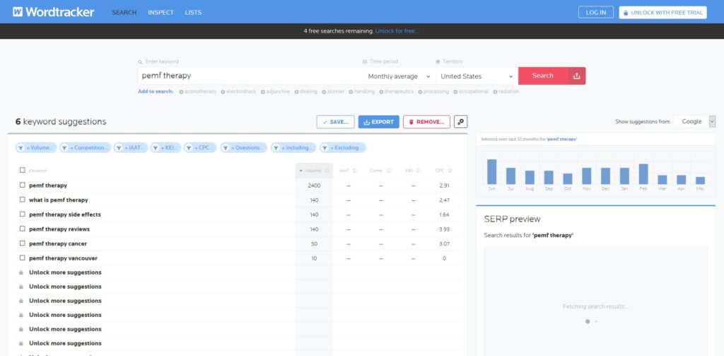 wordtracker