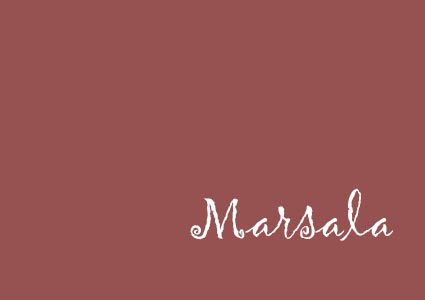 Pantone’s Color for 2015: Marsala