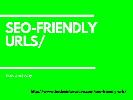 SEO Friendly URLs