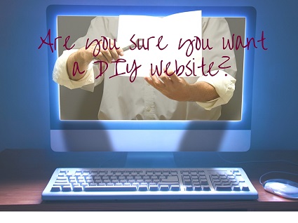 Why You Don’t Want a DIY Website