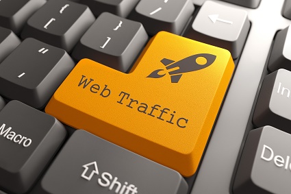 Web traffic button