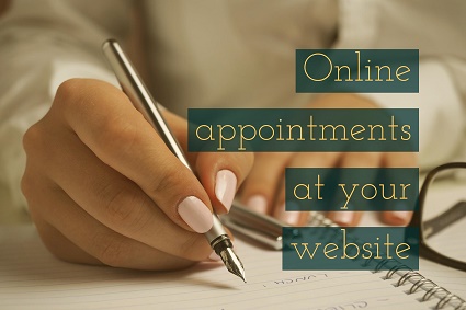 Online Appointments at Your Website