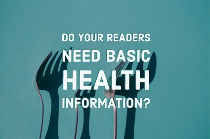 Basic Health Information at Your Blog