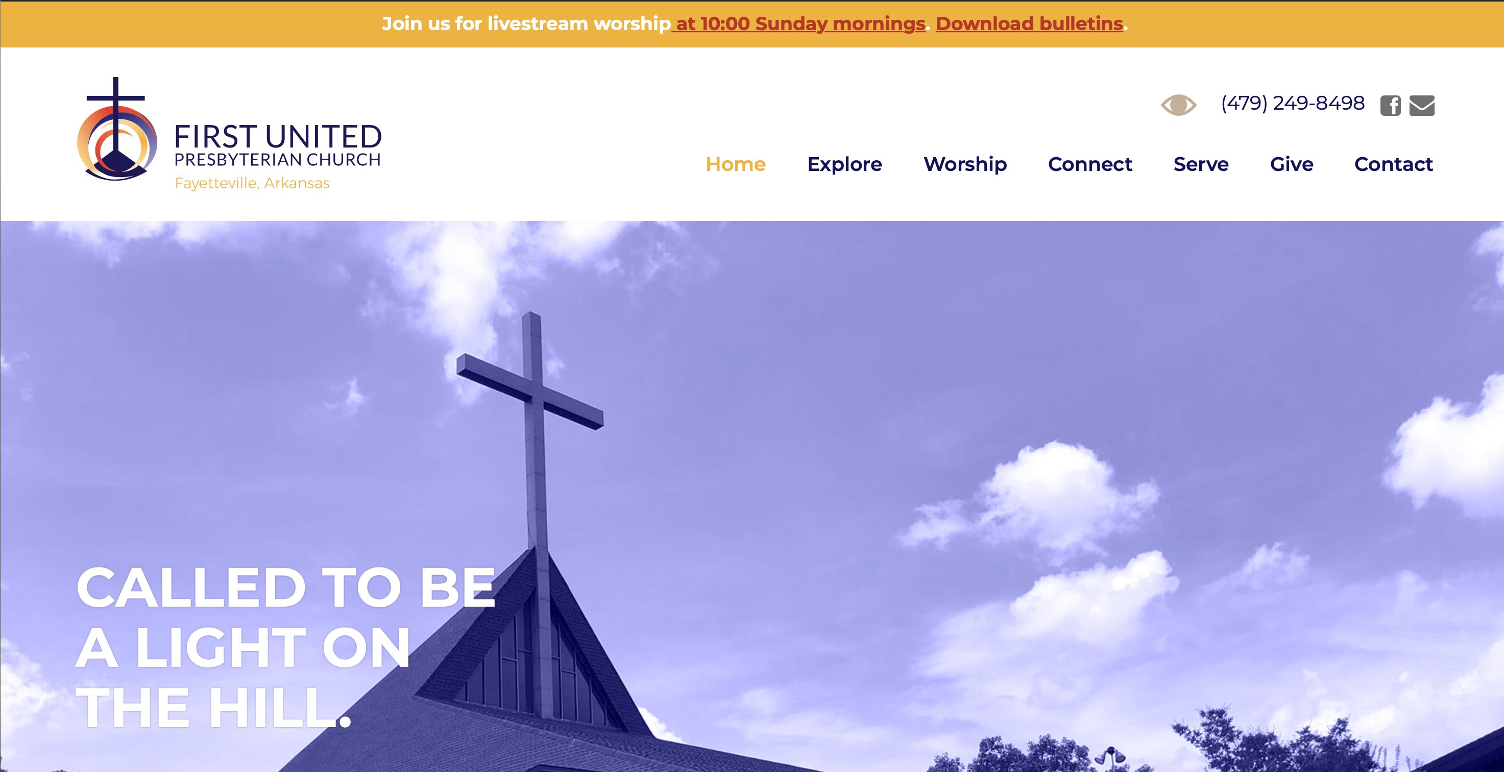 A New Church Website